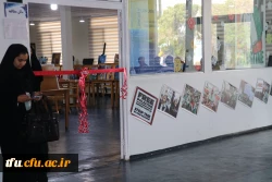 برگزاری و افتتاح یازدهمین نمایشگاه آثار هنری دانشجویان و اساتید پردیسهای فاطمه الزهرا (س) و علامه امینی 3