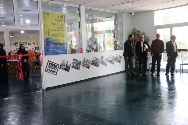 برگزاری و افتتاح یازدهمین نمایشگاه آثار هنری دانشجویان و اساتید پردیسهای فاطمه الزهرا (س) و علامه امینی 5