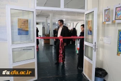 برگزاری و افتتاح یازدهمین نمایشگاه آثار هنری دانشجویان و اساتید پردیسهای فاطمه الزهرا (س) و علامه امینی 6