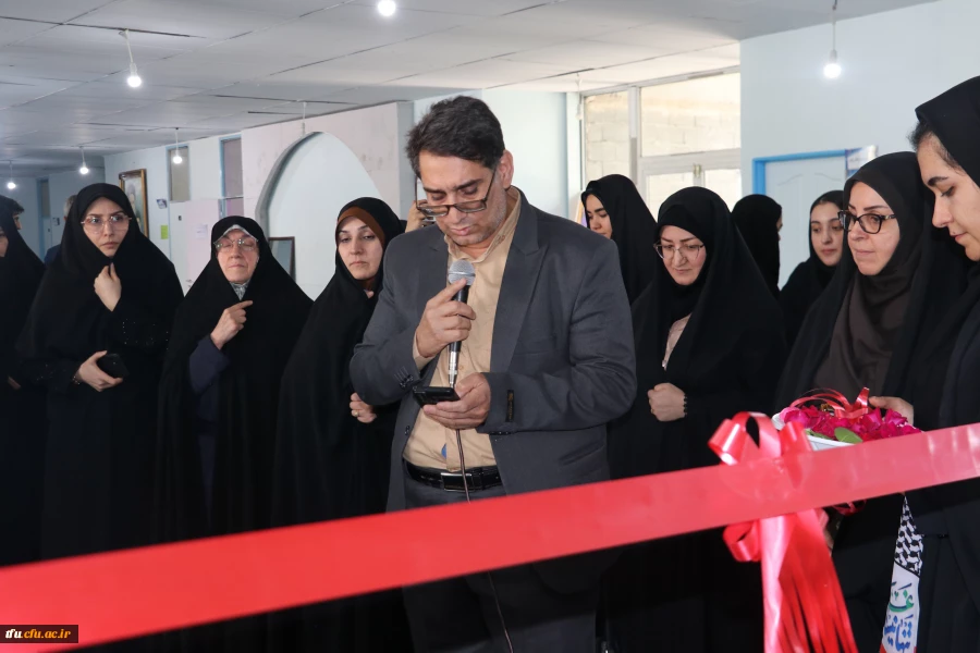 برگزاری و افتتاح یازدهمین نمایشگاه آثار هنری دانشجویان و اساتید پردیسهای فاطمه الزهرا (س) و علامه امینی 2