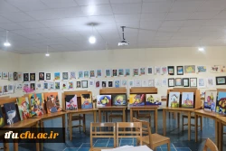 برگزاری و افتتاح یازدهمین نمایشگاه آثار هنری دانشجویان و اساتید پردیسهای فاطمه الزهرا (س) و علامه امینی 3