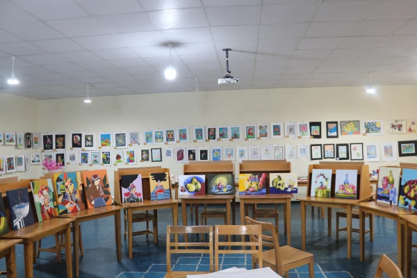 برگزاری و افتتاح یازدهمین نمایشگاه آثار هنری دانشجویان و اساتید پردیسهای فاطمه الزهرا (س) و علامه امینی 3