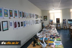 برگزاری و افتتاح یازدهمین نمایشگاه آثار هنری دانشجویان و اساتید پردیسهای فاطمه الزهرا (س) و علامه امینی 8