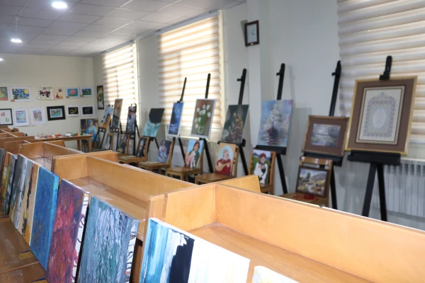 برگزاری و افتتاح یازدهمین نمایشگاه آثار هنری دانشجویان و اساتید پردیسهای فاطمه الزهرا (س) و علامه امینی 11