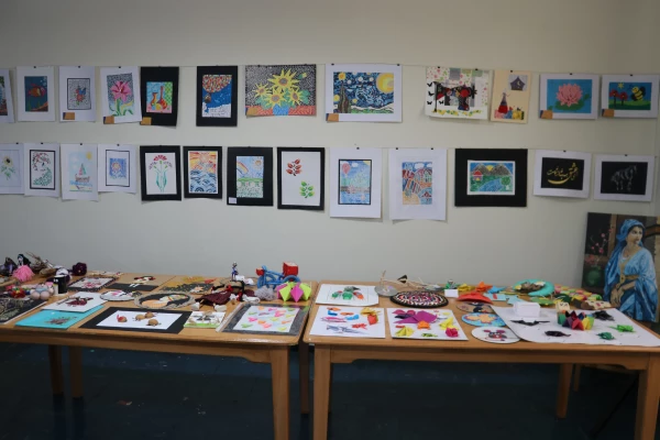 برگزاری و افتتاح یازدهمین نمایشگاه آثار هنری دانشجویان و اساتید پردیسهای فاطمه الزهرا (س) و علامه امینی 5