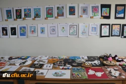 برگزاری و افتتاح یازدهمین نمایشگاه آثار هنری دانشجویان و اساتید پردیسهای فاطمه الزهرا (س) و علامه امینی 7