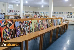 برگزاری و افتتاح یازدهمین نمایشگاه آثار هنری دانشجویان و اساتید پردیسهای فاطمه الزهرا (س) و علامه امینی 10