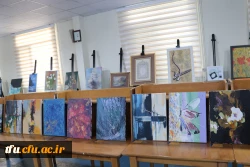 برگزاری و افتتاح یازدهمین نمایشگاه آثار هنری دانشجویان و اساتید پردیسهای فاطمه الزهرا (س) و علامه امینی 11