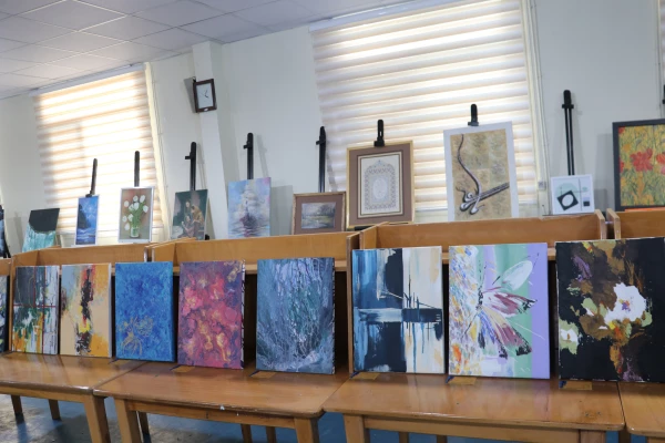 برگزاری و افتتاح یازدهمین نمایشگاه آثار هنری دانشجویان و اساتید پردیسهای فاطمه الزهرا (س) و علامه امینی 11