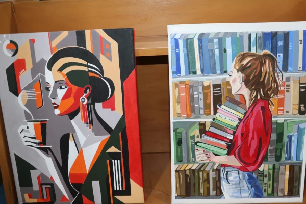 برگزاری و افتتاح یازدهمین نمایشگاه آثار هنری دانشجویان و اساتید پردیسهای فاطمه الزهرا (س) و علامه امینی 4