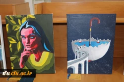 برگزاری و افتتاح یازدهمین نمایشگاه آثار هنری دانشجویان و اساتید پردیسهای فاطمه الزهرا (س) و علامه امینی 5