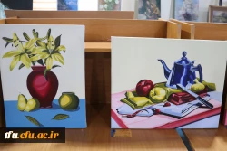 برگزاری و افتتاح یازدهمین نمایشگاه آثار هنری دانشجویان و اساتید پردیسهای فاطمه الزهرا (س) و علامه امینی 13