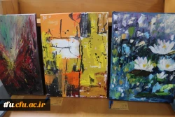 برگزاری و افتتاح یازدهمین نمایشگاه آثار هنری دانشجویان و اساتید پردیسهای فاطمه الزهرا (س) و علامه امینی 16