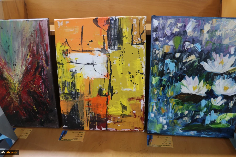 برگزاری و افتتاح یازدهمین نمایشگاه آثار هنری دانشجویان و اساتید پردیسهای فاطمه الزهرا (س) و علامه امینی 16