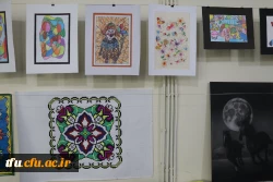 برگزاری و افتتاح یازدهمین نمایشگاه آثار هنری دانشجویان و اساتید پردیسهای فاطمه الزهرا (س) و علامه امینی 3