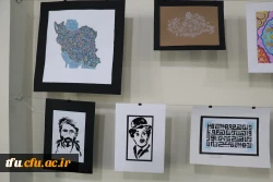 برگزاری و افتتاح یازدهمین نمایشگاه آثار هنری دانشجویان و اساتید پردیسهای فاطمه الزهرا (س) و علامه امینی 5