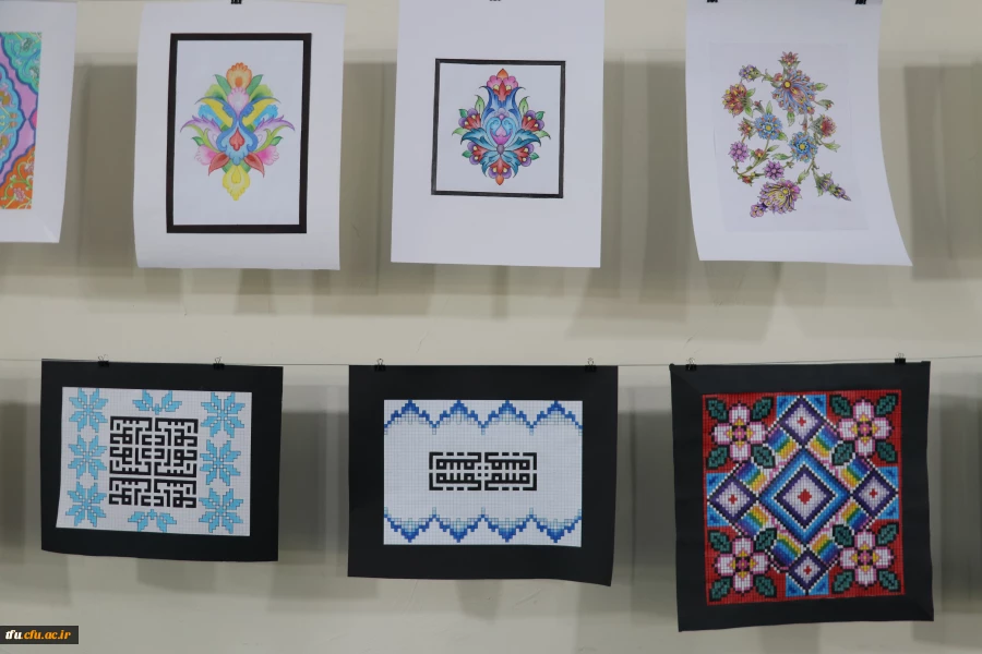 برگزاری و افتتاح یازدهمین نمایشگاه آثار هنری دانشجویان و اساتید پردیسهای فاطمه الزهرا (س) و علامه امینی 7