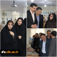 برگزاری و افتتاح یازدهمین نمایشگاه آثار هنری دانشجویان و اساتید دانشگاه فرهنگیان استان آذربایجان شرقی 4