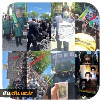 وداع پرمهر مردم تبریز با پیکر شهید آیت الله آل هاشم 2