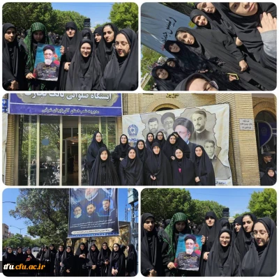 وداع پرمهر مردم تبریز با پیکر شهید آیت الله آل هاشم