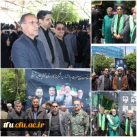 وداع پرمهر مردم تبریز با پیکر شهید آیت الله آل هاشم 4