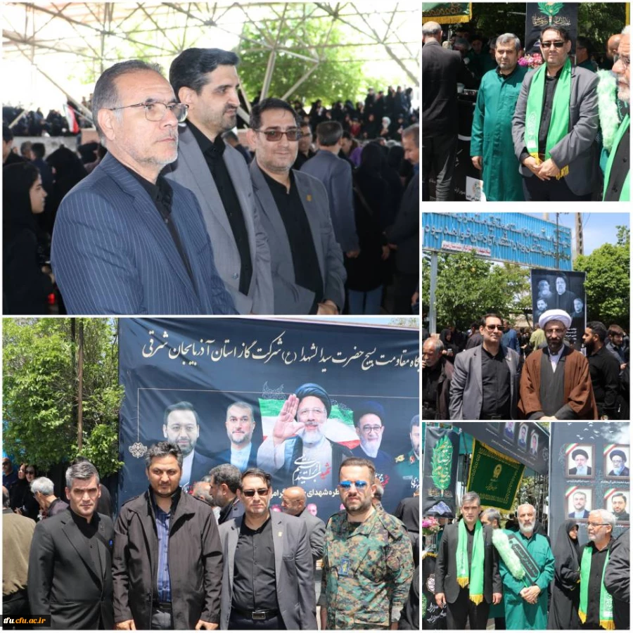 وداع پرمهر مردم تبریز با پیکر شهید آیت الله آل هاشم 4