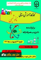 برگزاری کارگاه آموزشی نانوشیمی 2