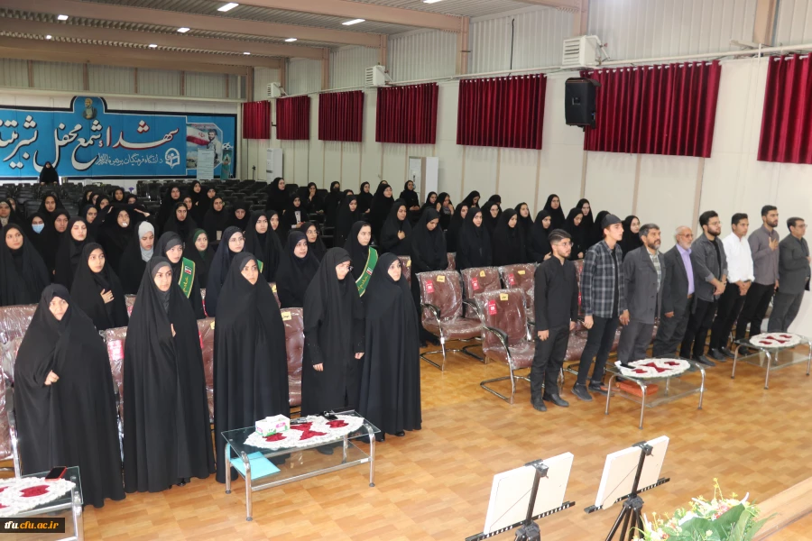 ویژه برنامه فصلی نوی راهیان نور به همراه مراسم گرامیداشت هفتم شهدای خدمت 10