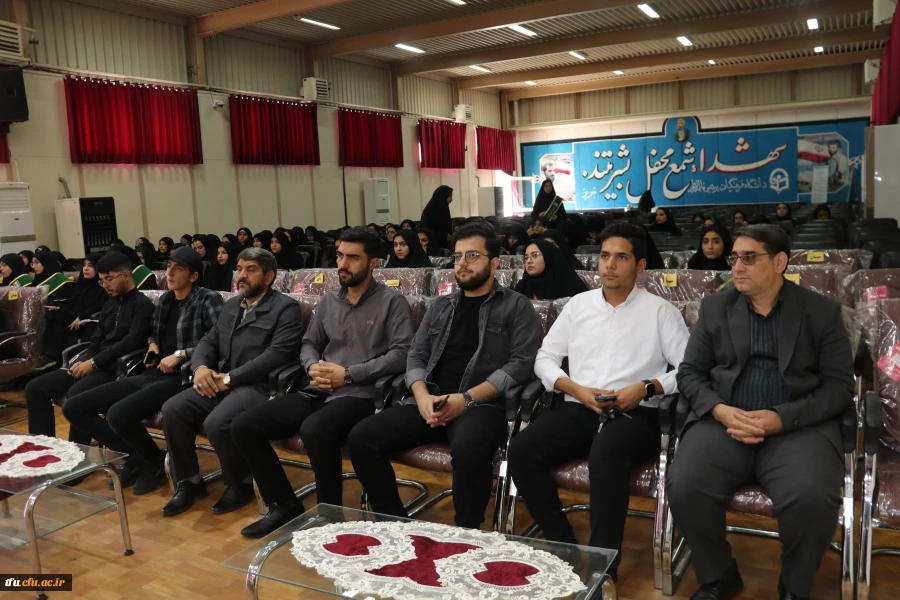 ویژه برنامه فصلی نوی راهیان نور به همراه مراسم گرامیداشت هفتم شهدای خدمت 9