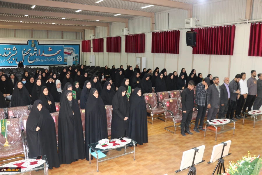 ویژه برنامه فصلی نوی راهیان نور به همراه مراسم گرامیداشت هفتم شهدای خدمت 13