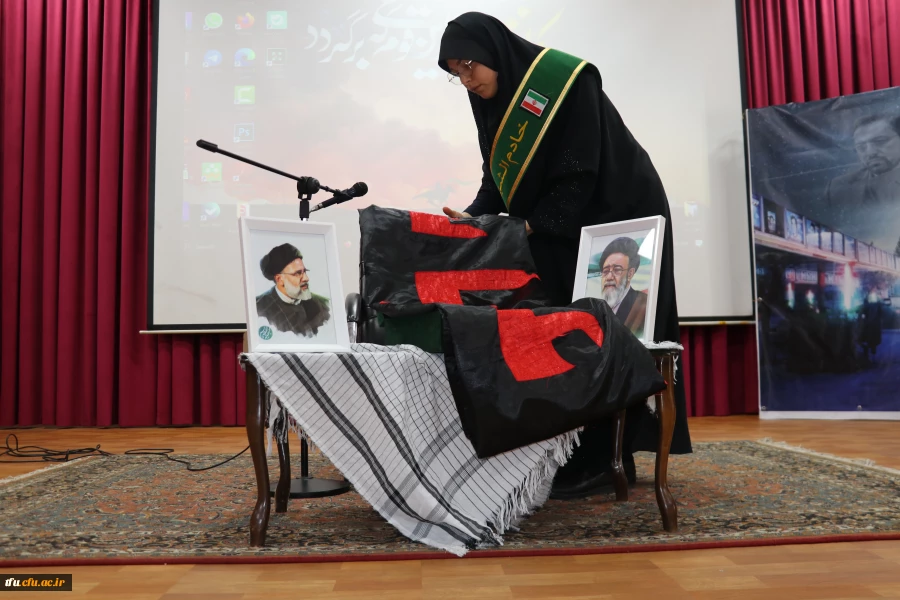 ویژه برنامه فصلی نوی راهیان نور به همراه مراسم گرامیداشت هفتم شهدای خدمت 22