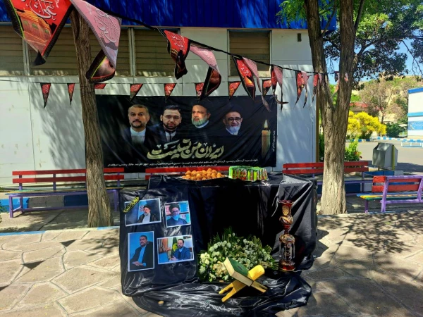 غرفه عزاداری شهدای خدمت در محوطه دانشگاه  7