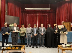 تجلیل از اساتید و دانشجویان برگزیده جشنواره پژوهش و فناوری و پویش دانشگاه فرهنگیان استان آذر بایجان شرقی 2