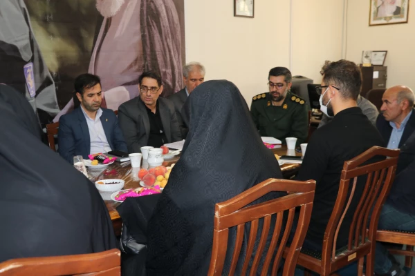 جلسه ارزیابی فرمانده شورای حوزه شهید عبدالهی از پایگاه مقاومت شهدای گمنام دانشگاه فرهنگیان 3