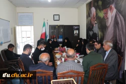 جلسه ارزیابی فرمانده شورای حوزه شهید عبدالهی از پایگاه مقاومت شهدای گمنام دانشگاه فرهنگیان 5