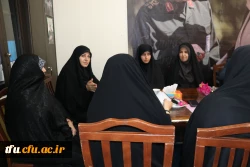 جلسه ارزیابی فرمانده شورای حوزه شهید عبدالهی از پایگاه مقاومت شهدای گمنام دانشگاه فرهنگیان 7