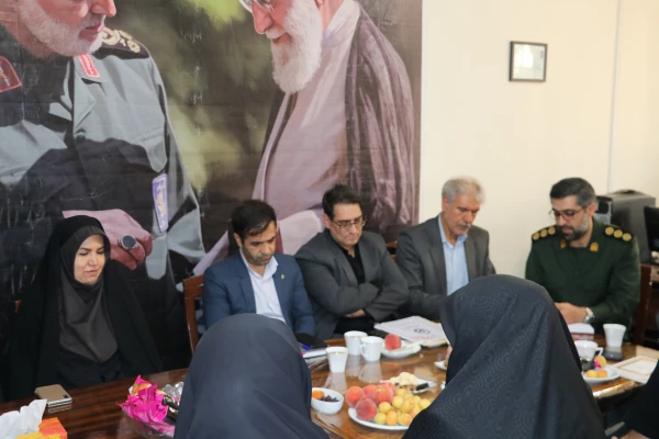 جلسه ارزیابی فرمانده شورای حوزه شهید عبدالهی از پایگاه مقاومت شهدای گمنام دانشگاه فرهنگیان 8