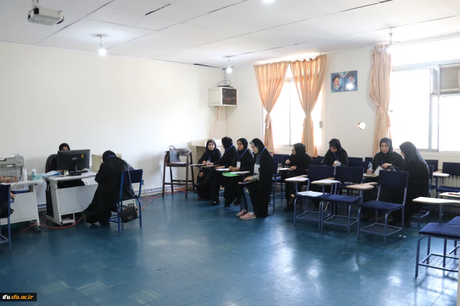 گزارش تصویری از فرایند مصاحبه و ارزیابی دانشکاه فرهنگیان پردیس فاطمه الزهرا (س)،  تیرماه ۱۴۰۳
 26