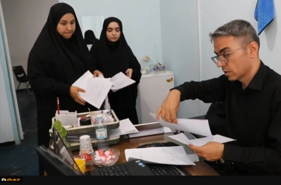 گزارش تصویری از فرایند مصاحبه و ارزیابی دانشکاه فرهنگیان پردیس فاطمه الزهرا (س)،  تیرماه ۱۴۰۳
 5