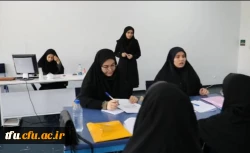 گزارش تصویری از فرایند مصاحبه و ارزیابی دانشکاه فرهنگیان پردیس فاطمه الزهرا (س)،  تیرماه ۱۴۰۳
 6