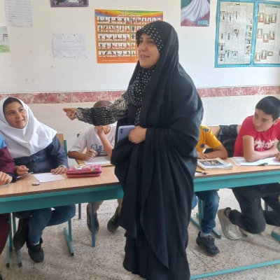 بازدید مسئولان استان آذربایجان شرقی از فعالیت های دانشجومعلمان جهادگر در شهرستان کلیبر 3