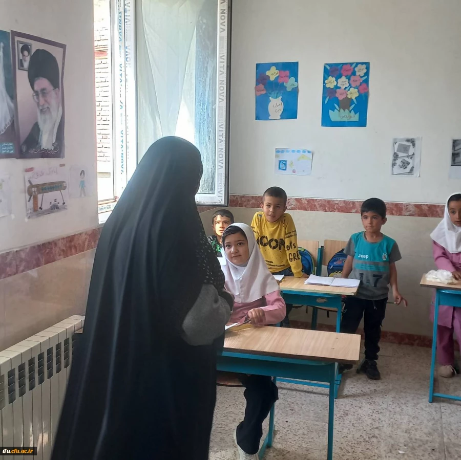 بازدید مسئولان استان آذربایجان شرقی از فعالیت های دانشجومعلمان جهادگر در شهرستان کلیبر 5