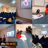 برگزاری دومین جلسه دوره کمک های اولیه با حضور مربیان مجرب هلال احمر استان آذربایجان شرقی 2