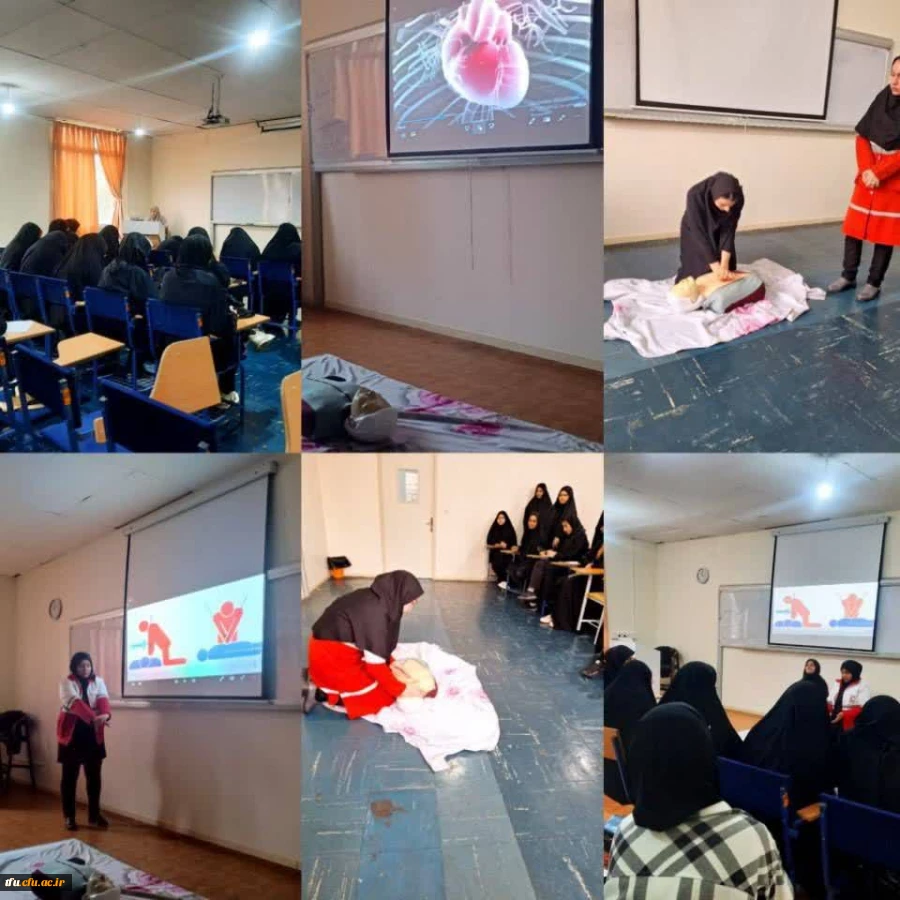 برگزاری دومین جلسه دوره کمک های اولیه با حضور مربیان مجرب هلال احمر استان آذربایجان شرقی 2