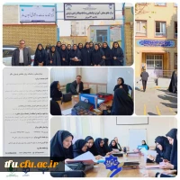  بازید دانشجویان رشته مشاوره ۱۴۰۰ از هسته مشاوره آموزش و پرورش ناحیه  ۳ تبریز 2