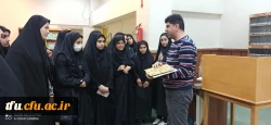 بازید دانشجومعلمان از کتابخانه مرکزی تبریز به مناسبت هفته کتاب و کتابخوانی 3
