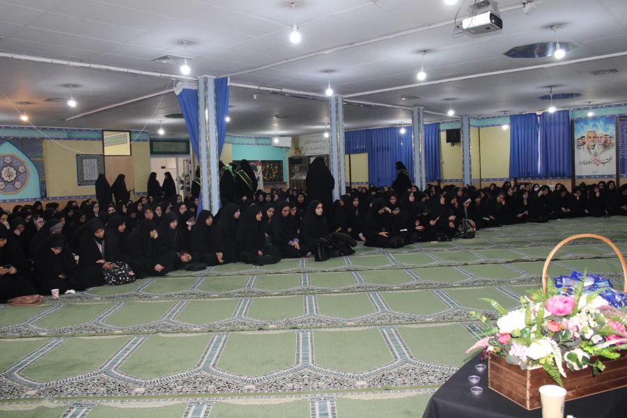 برگزاری مراسم عزاداری شهادت حضرت فاطمه زهرا (س) با حضور خادم یاران امام رضا (ع) و پرچم متبرک آستان قدس رضوی 2
