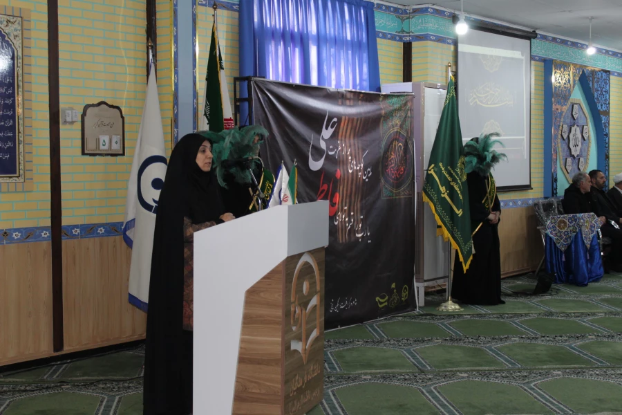 برگزاری مراسم عزاداری شهادت حضرت فاطمه زهرا (س) با حضور خادم یاران امام رضا (ع) و پرچم متبرک آستان قدس رضوی 2