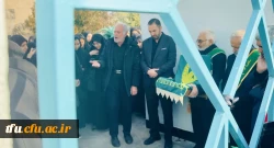 برگزاری مراسم عزاداری شهادت حضرت فاطمه زهرا (س) با حضور خادم یاران امام رضا (ع) و پرچم متبرک آستان قدس رضوی 4