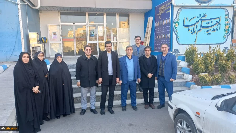 بازدید مشاور رییس دانشگاه فرهنگیان در امور استان ها و مجلس از پردیس فاطمه الزهرا (س) 2